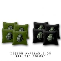 "Grenade" Cornhole Bags - Set of 8